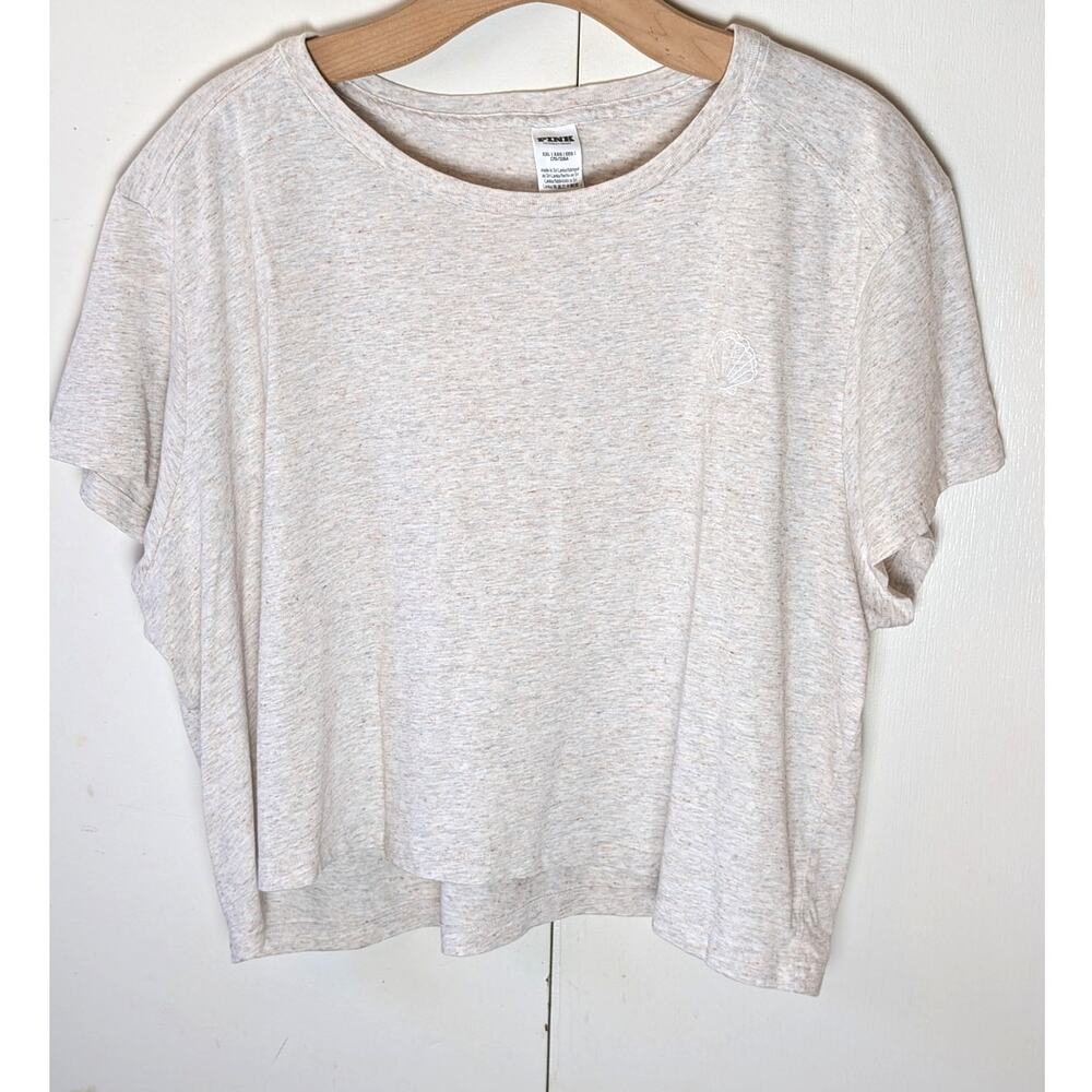 VS Pink Shell Beige TShirt XXL